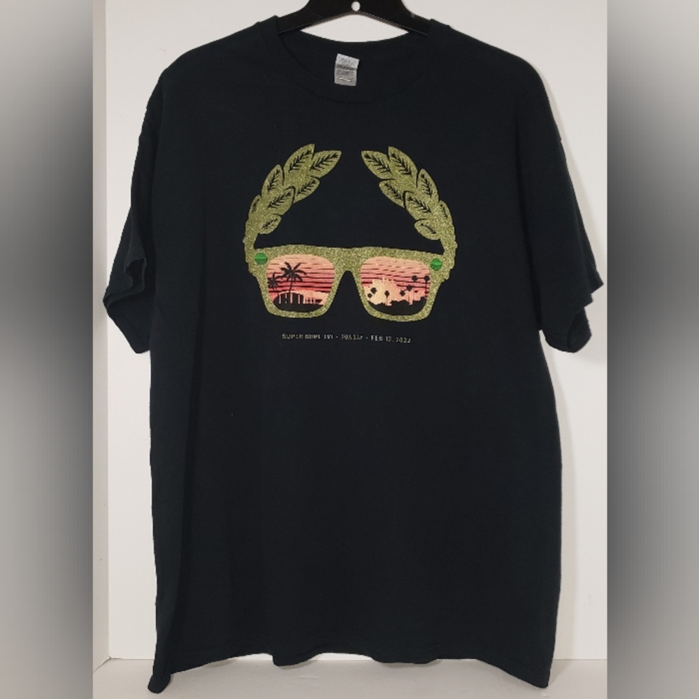 Men's Caesars Palace Sportsbook Superbowl LVI (2022) Short SleeveT-Shirt Size XL